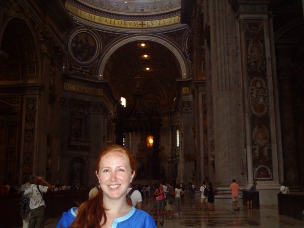 Inside St. Peter's Basilica