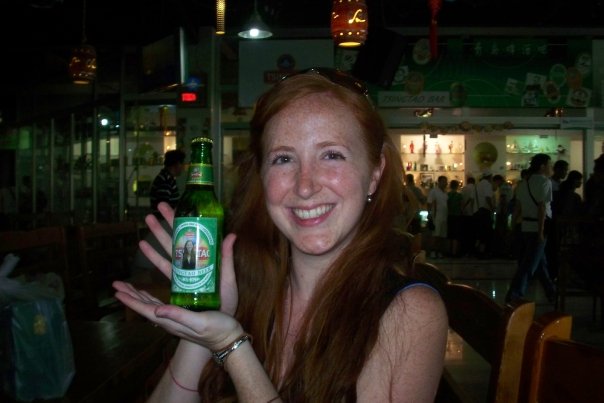 Personalized Tsingtao beer!