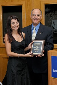 Svetlana Itlyasheva and Christos Koulamas, associate dean