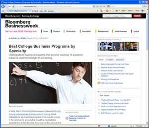 Businessweek best undergraduate b-schools