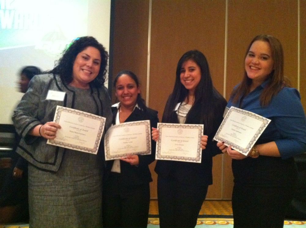 Ileana Canizares, Natalie Aviles, Livia Alvarez and Claudia Capdesuner