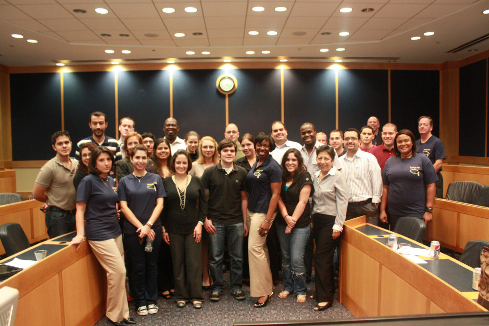 Students and presenters at the first PhD Pipeline Opportunity workshop