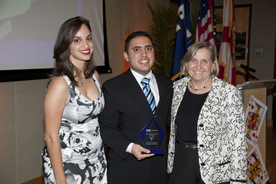 Yanyn San Luis, Michael Perez and Joyce J. Elam