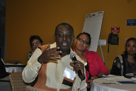 Iliana Rodriguez, registered nurse, Community Health of South Florida; Saint Anthony Amofah, physician and chief medical officer, Health Choice Network; Sharon Greene, registered nurse, Community Health of South Florida; Elizabeth Phillipe, physician, Community Health of South Florida