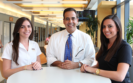 Geninne del Oso, Fernando Rodriguez and Cynthia Perez