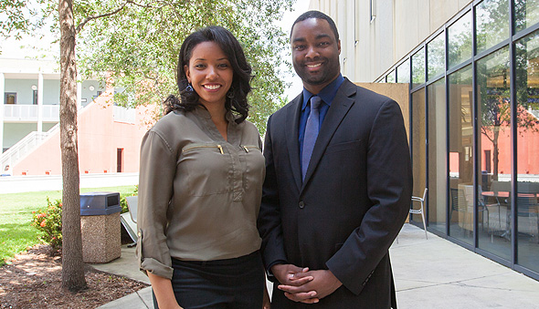 Kristina Jones and James Jones Jr. of Court Buddy