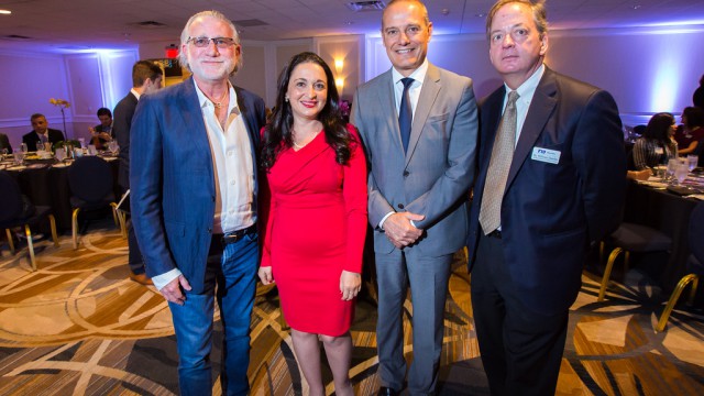 Wayne Hollo, Gonzalo Cortabarria, Suzanne Hollander and Bill Hardin.