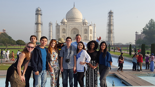 A “pouf” could change lives in India, with help from FIU’s International Business Honor Society.