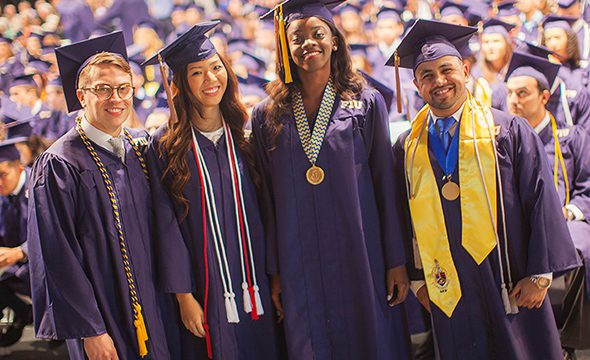 Left to right: Daniel Rodriguez, Annie Cheong, Taphenes Koroma, Nihat Ahmed