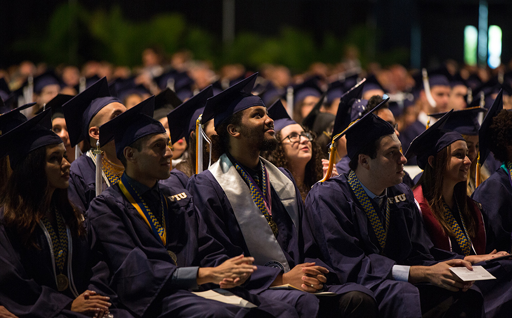 Celebrate! College of Business awards almost 1,300 degrees at FIU commencement.