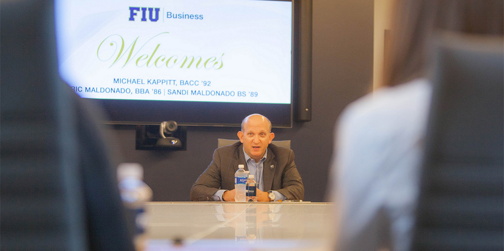 Michael Kappitt (BAAC ’92) returns to FIU