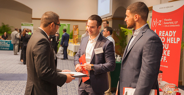 Finding a professional future at FIU’s Accounting and Business Expo.