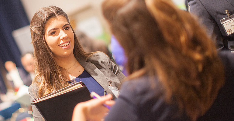 Finding a professional future at FIU’s Accounting and Business Expo.