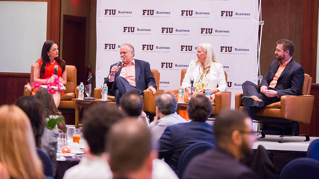 From left to right: Suzanne Hollander, Stephen Bittel, Mindy McIllroy, Josh Gelfman.