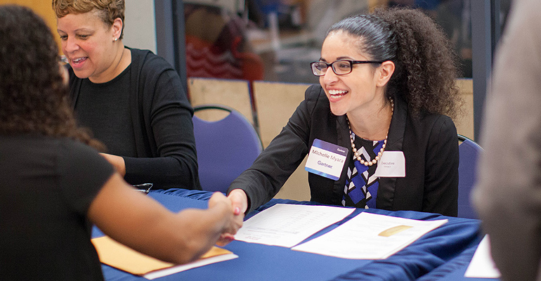 FIU business students step into character for annual sales tournament.