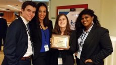 FIU Business students capture third place in national CUIBE competition.