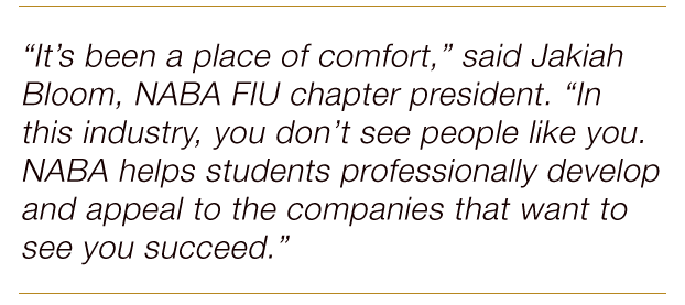 NABA helps students professionally develop and appeal to the companies that want to see you succeed.